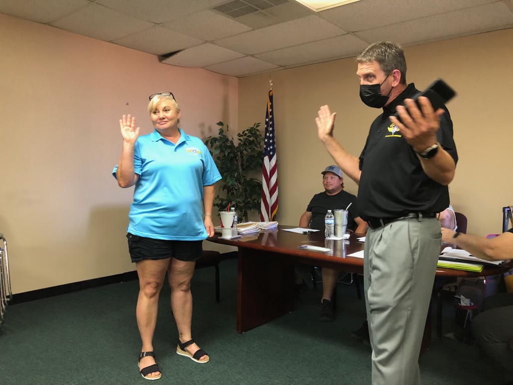 New stewards ceremony – May