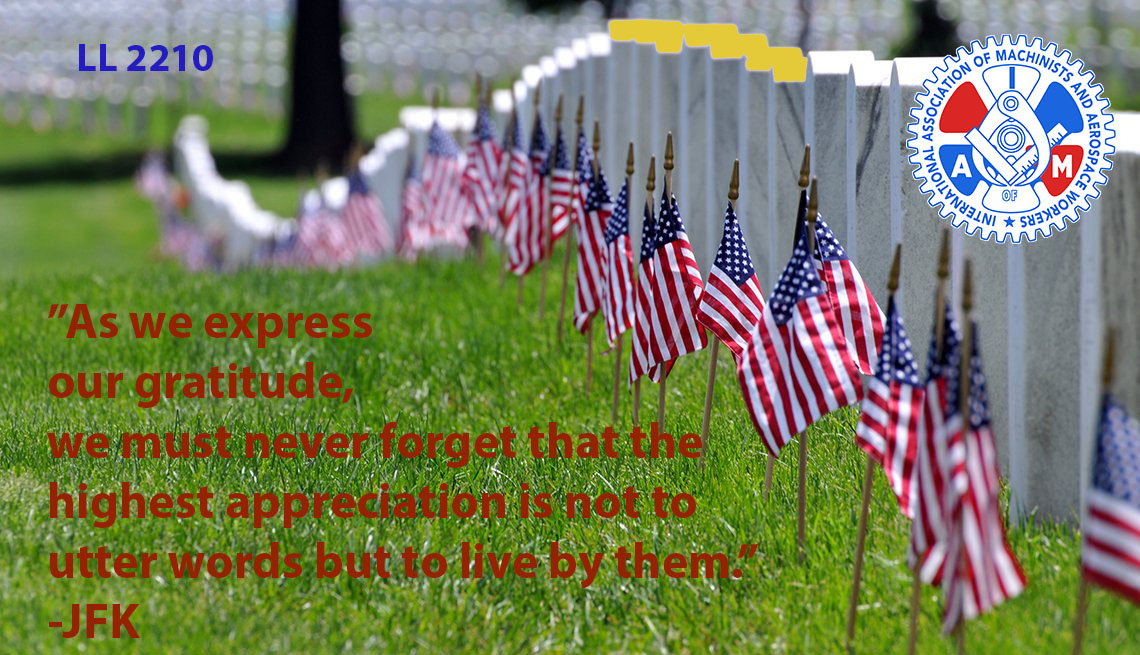 Remembering those who sacrificed